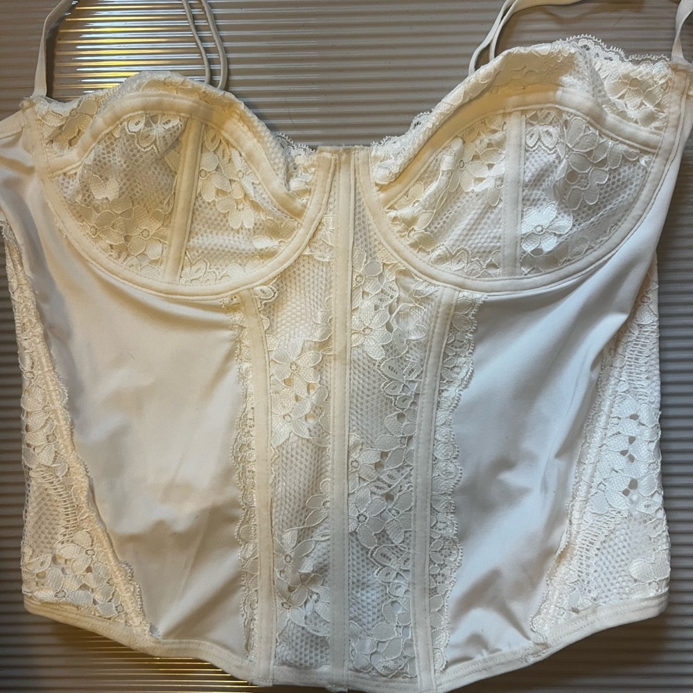 White Corset Top